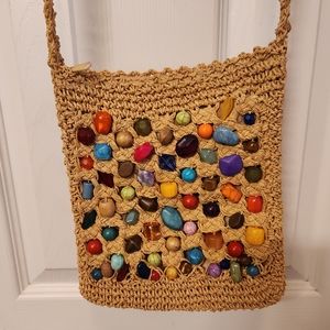 Cappelli straworld paper straw bag.